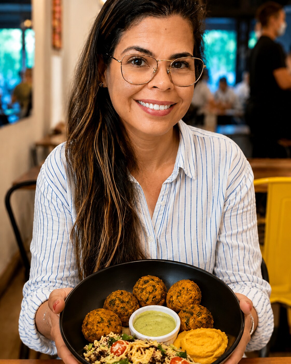Tiane Brites, nutricionista especialista em alimentação vegetariana e vegana